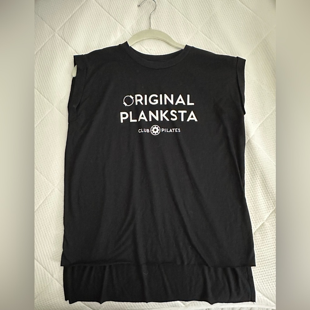 Club Pilates Black Sleeveless Top